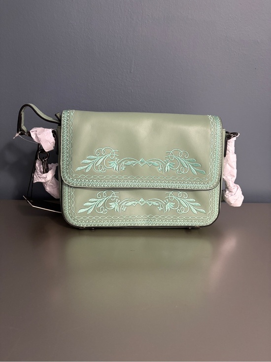 Lodis Handbags - Lodis Floral Embroidered Bedford Crossbody Bag